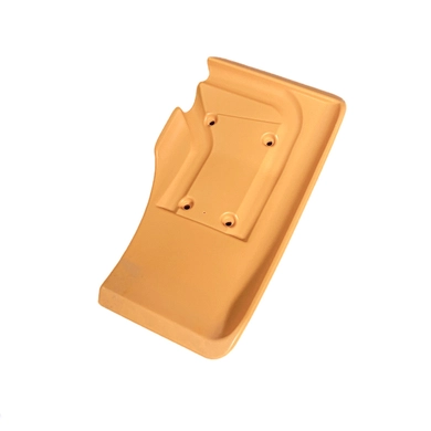 Крыло (H=420 mm) переднее левое JCB (123/02950, 123/03380) AFM Poland