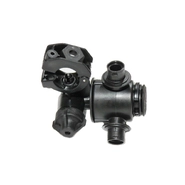 Корпус форсунки на трубу Д25 мм (3 розпилювачі), Teejet