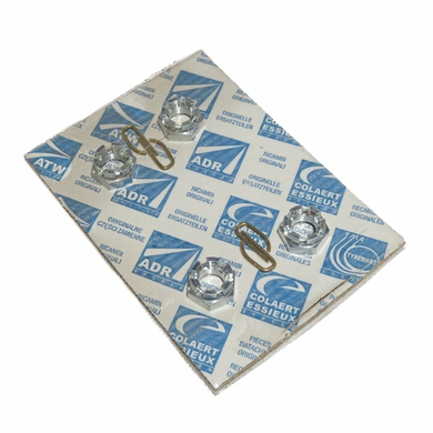 Гайка со шплинтом M20x1.5 (4 шт.) (AC355911/AC355912/JX402425/JX000295/JX000297), ADR