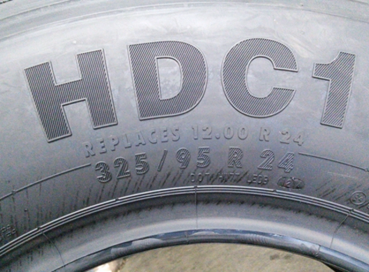 Шина 325/95R24 HDC1 ME 18 сл 162/160K TT (Continental) ведучі