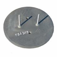 Диск сошника удобрений (D380x6,0mm, 4 отверстия), Horsch Maestro 24SW (2015, 2017) Molbro