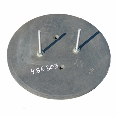 Диск сошника удобрений  (D380x6,0mm, 4 отверстия), Horsch Maestro 24SW (2015, 2017) Molbro