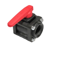 Кран кульовий (PP) різьба мама G1 1/4", ARAG