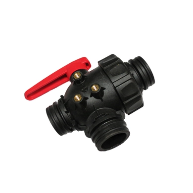 Кран 3-х ходовий, муфта T6, 1 1/2" Full port (Італія) ARAG