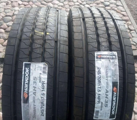 Шина 245/70R17.5 AH35 14 cл 136/134M M+S (Hankook) кермові