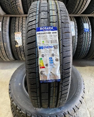 Шина 195/70R15С Snowgard Van 104/102R Tubeless (БцШЗ) зима