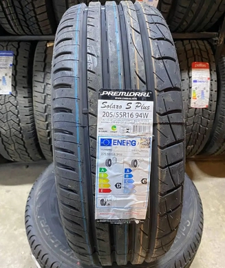 Шина 205/55R16 Premiorri Solazo S Plus 94W Tubeless (БцШЗ) літо