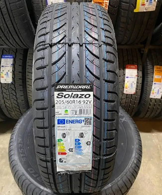 Шина 205/60R16 Premiorri Solazo 92V Tubeless (БцШЗ) літо