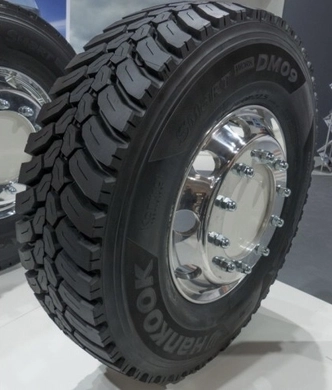 Шина 13R22.5 DM09 18 сл 156/150К M+S (Hankook) ведущие