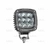 Фара рабочая, LED 27W (12/24В) (синего свечения) прямоугольная компакт (LITLEDA)