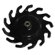 Колесо метал. зубчатое прикатывающее левое, GP