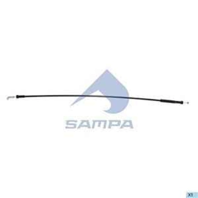 Трос замка двери 697 мм (SAMPA) MAN