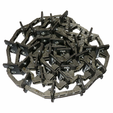 Транспортер колосовий (555639.1/618600.0) (t=38,4/156 ланок/39 скребків на болтах) (18AP002096), Claas Meg./Tuc. (Agri Parts)