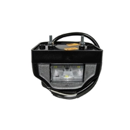 Фонарь номерного знака LED 12/24V черный (Borg-Hico)
