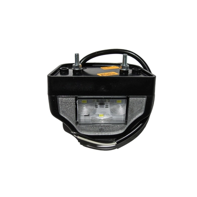 Фонарь номерного знака LED 12/24V черный (Borg-Hico)