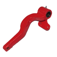 Кронштейн прикатывающего колеса левый в сборе 24146910