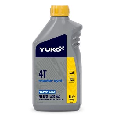 Масло мотор. для генераторов (MASTER SYNT 4T)( 1л )  (YUKOIL)