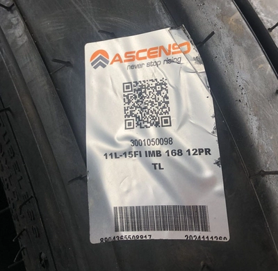 Шина с/х 11L-15 FI IMB 168 12 сл 128J Tubeless (Ascenso)
