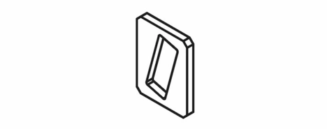 Пластина 65х86х8 (ERREVI) BPW