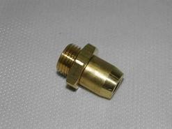 Соединитель прямой латунь, резьба наруж M16*1,5; диаметр трубки 8*1 мм  (MTX)
