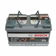 Аккумулятор 6СТ-80 необслуж. (AGM) (пр-во BOSCH) (+ справа)