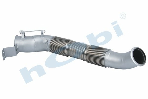 Труба выхлопная (передняя часть) (D=114,3) SCANIA P, G, R, S E6 (2112525) (Hobi)