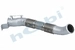 Труба выхлопная (передняя часть) (D=114,3) SCANIA P, G, R, S E6 (2112525) (Hobi)