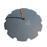 Диск борони, ромашка D=770 мм, h=8 мм, d=52 (Wishek) Celsan