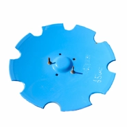 Диск бороны полусферический D620x6 (5 отв.) (ромашка) RUBIN 9, Lemken, CELSAN