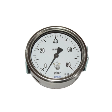 Манометр диам.100 - 80mbar, Horsch