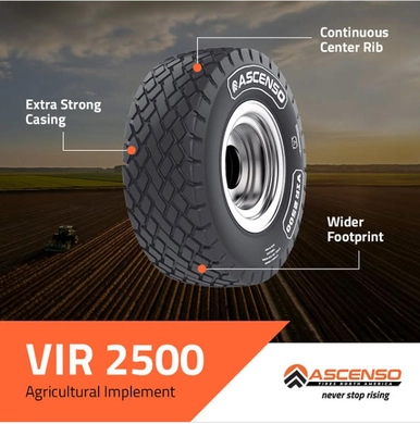 Шина с/х VF380/60R16.5 VIR 2500 147D SBSG Tubeless (Ascenso)