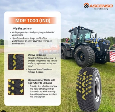 Шина 710/70R42 MDR 1000 Steel Belted 185A8/180D Tubeless (Ascenso)
