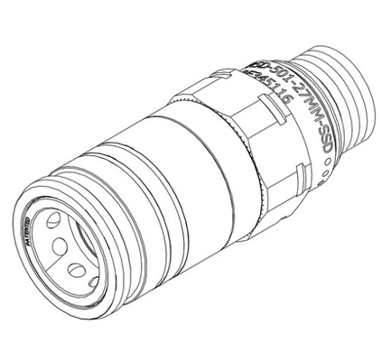 Муфта быстроразъемная гидрораспределителя (RE52981), JD9300T/8400 (AGROCORE)