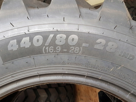 Шина 16.9-28 (440/80-28) IND Power CL 163А8 Tubeless (Michelin)