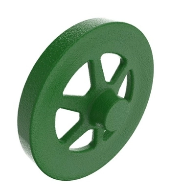 Шків приводу шнека жатки D = 279 мм, (HXE11068 / H221001), JD630 / 635