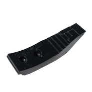 Долото с напайкой пластинами 80x15 XXL, на 2 отверстия (SOC21322/SOC21301/KM060334), Strong