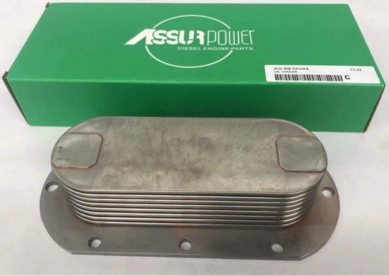 Маслоохладитель двигателя (теплообменник), JD8.1L/9.0L AGROCORE