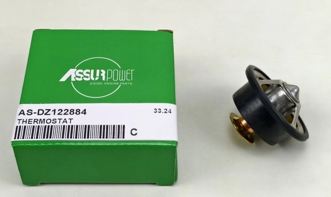 Термостат двигателя 80С, диаметр 58 мм (RE538289), JD6930/7530/7830 AGROCORE