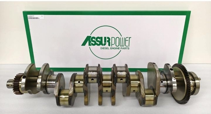 Вал колінчастий двигун