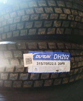Шина 315/70R22.5 DH202 20 сл 154/150M (DURUN) ведущие