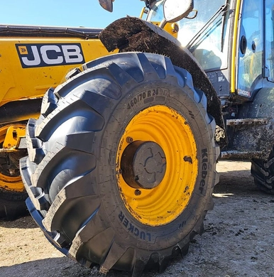 Шина 460/70R24 (17.5R24) Lugker 159A8/159B Tubeless (Kleber)