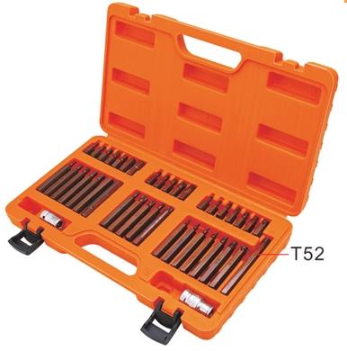 Набор бит  3/8"(TORX, SPLINE, HEX,) 41ед. (Big Arrow)