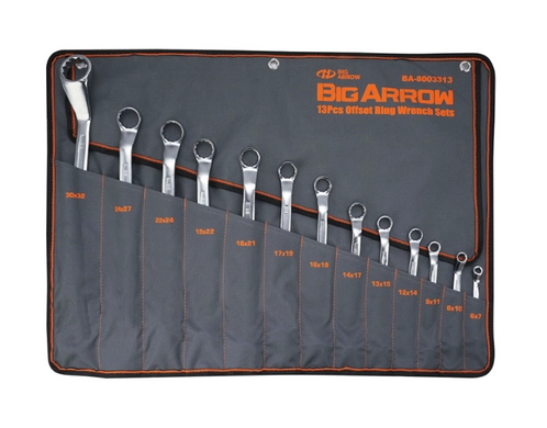 Набор ключей накидных 13ед. (6-32 удлен.) (Big Arrow)