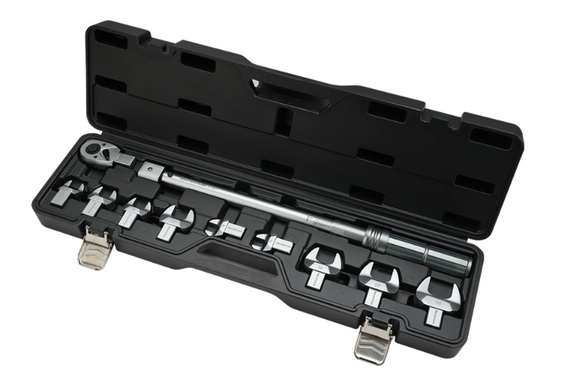 Набор динамометрических ключей (с головками) 20-220 Н.м 1/2" (Big Arrow)