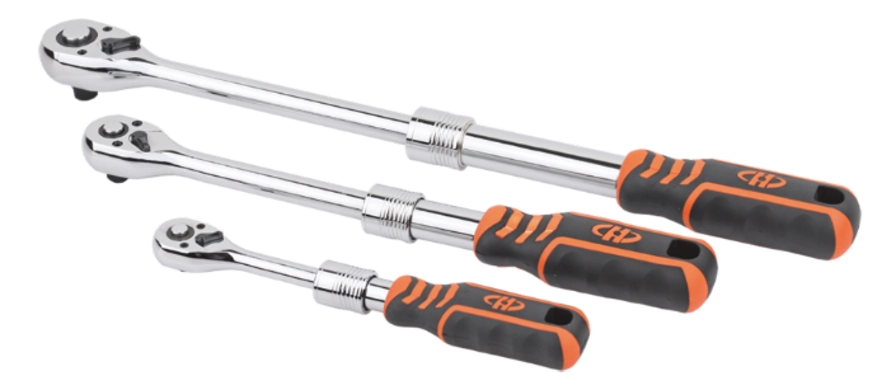 Трещётка телескопическая 1/4" (72 зуба) (Big Arrow)