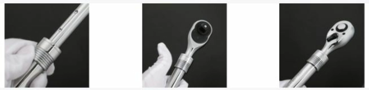 Тріскачка телескопічна 1/4" (72 зуба) (Big Arrow)