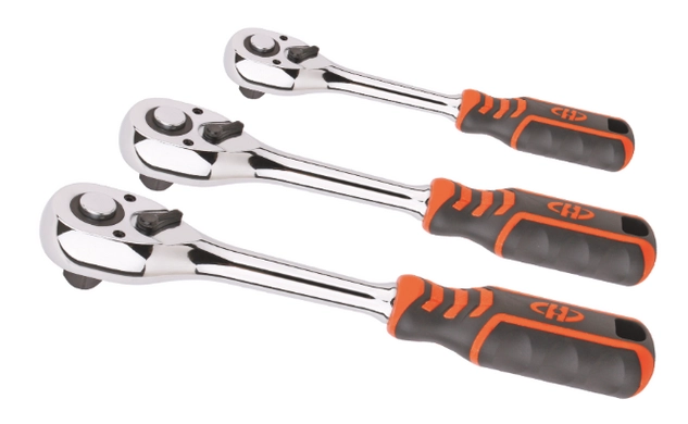 Трещётка прямая ручка 1/2" (72 зуба) (Big Arrow)