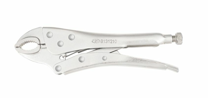 Клещи зажимные с фиксатором (с круглыми губками) 250мм (Big Arrow)