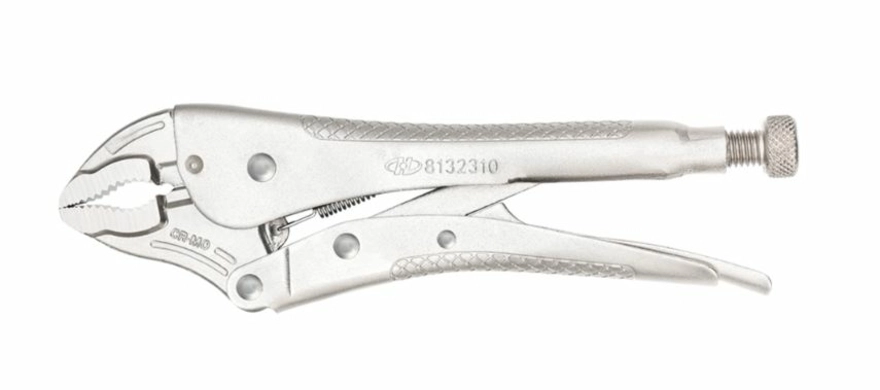 Клещи зажимные с фиксатором (с круглыми губками) 250мм (Big Arrow)