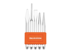 Набор зубил и пробоев 5ед. (Big Arrow)